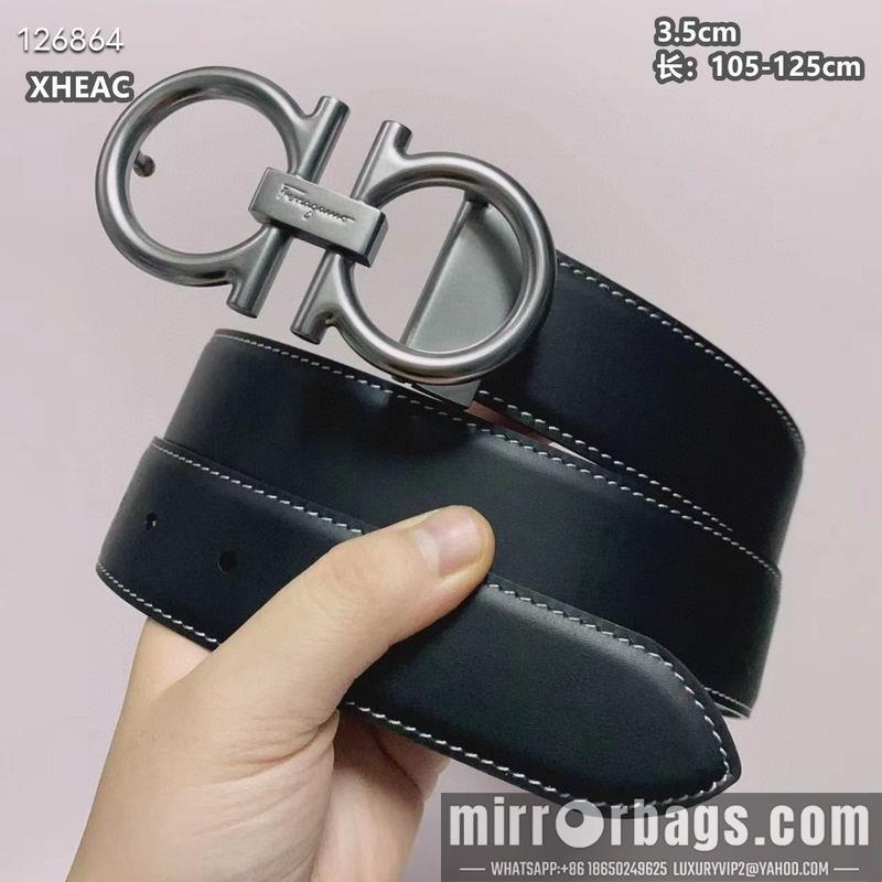 Ferragamo belt 35mmX105-125cm 8L102