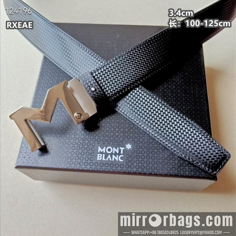 Montlanc belt 34mmX100-125cm 8L15