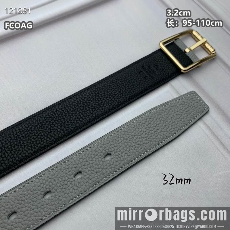 Hermes belt 32mmX95-110cm 8L26