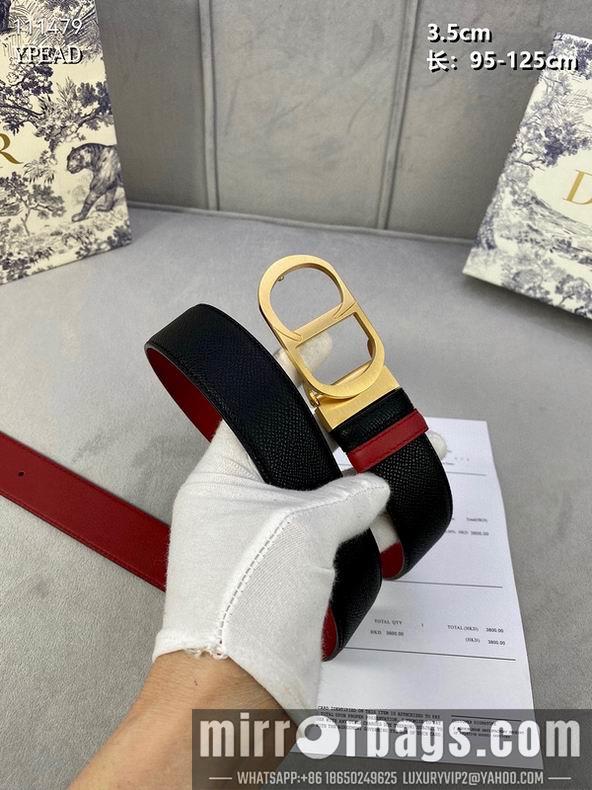 Dior Belt 35mm 95-125cm 8L10