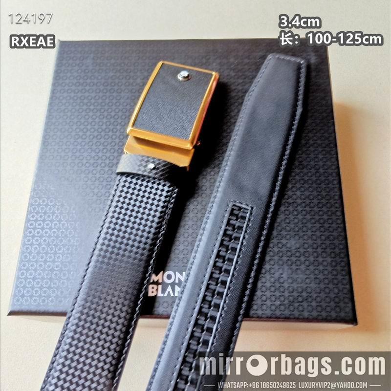 Montlanc belt 34mmX100-125cm 8L14