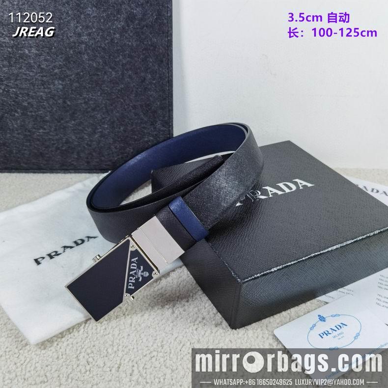 Prada belt 35mmX100-125cm 8L10