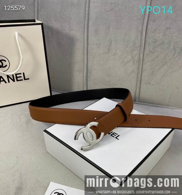 Chanel belt 30mmX95-125cm XH02