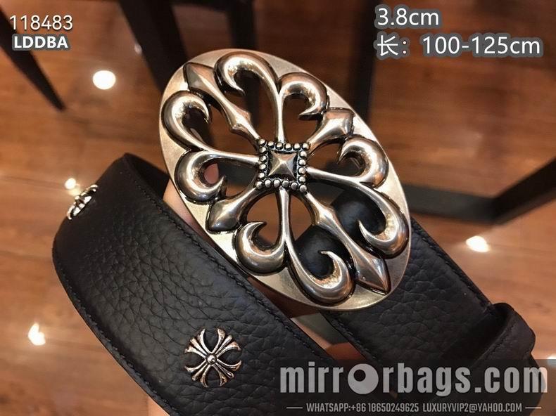 Chrome Hearts belt 38mmX100-125cm 8L02