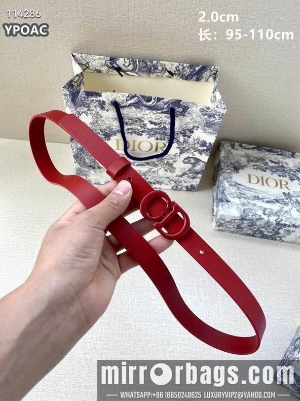 Dior Belt 20mmX95-110cm 8L17