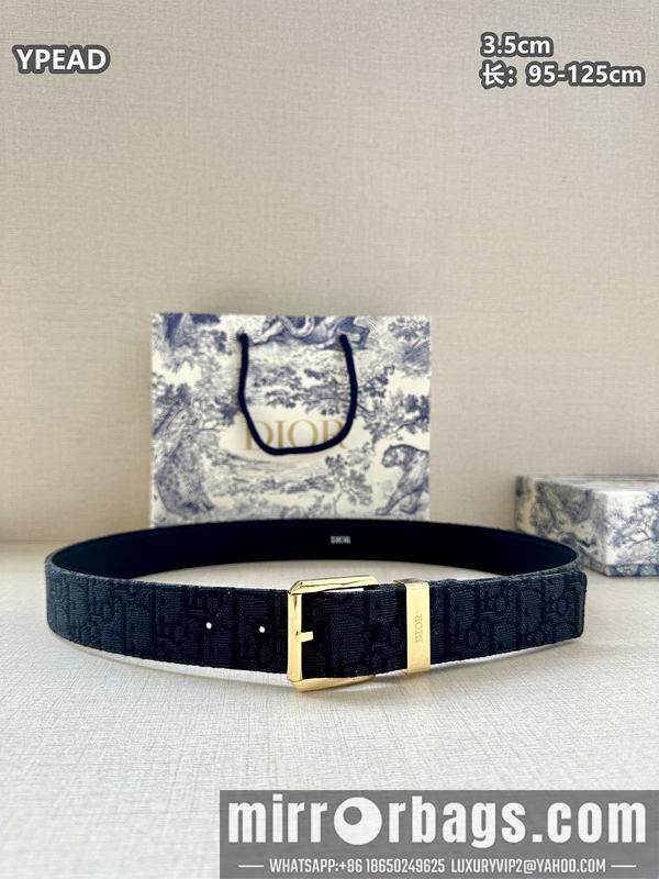 Dior belt 35mmX95-125cm 8L38