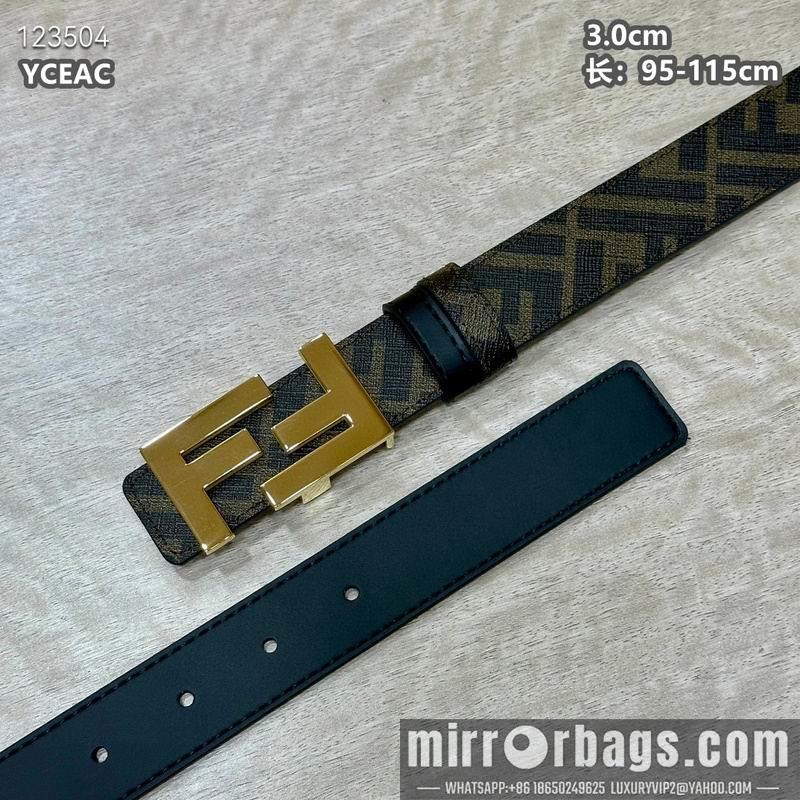 Fendi belt 30mmX95-115cm 8L20