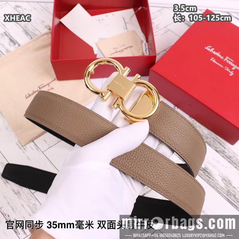 Ferragamo belt 35mmX105-125cm 8L132