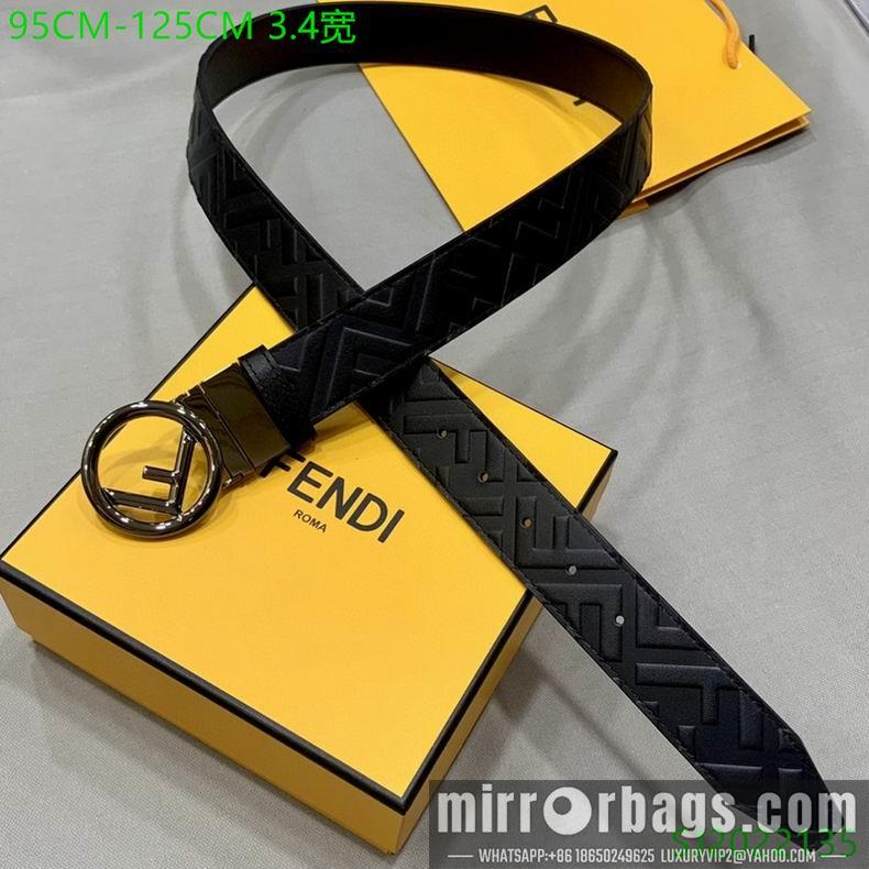 Fendi Belt 34mmX95-125cm 7D07