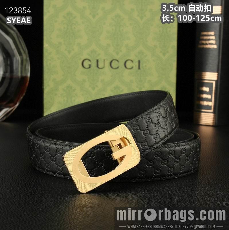 Gucci belt 35mmX100-125cm 8L39