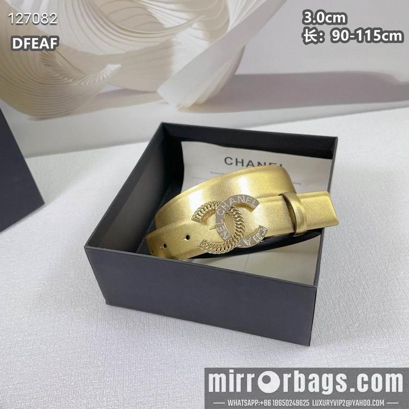Chanel belt 30mmX90-115cm 8L39