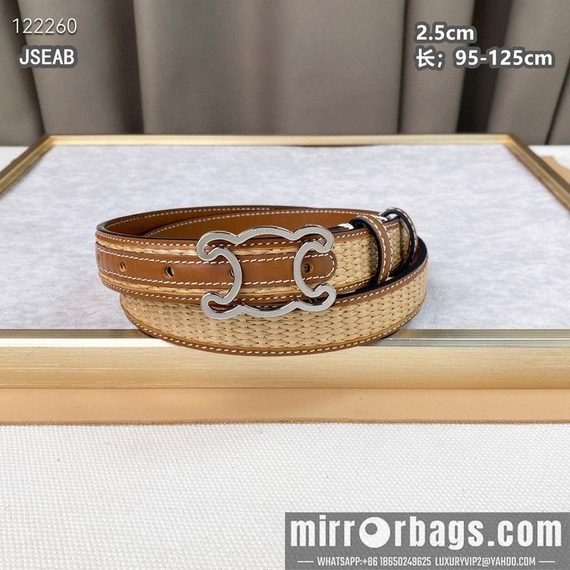 Celine belt 25mmX95-125cm 8L24