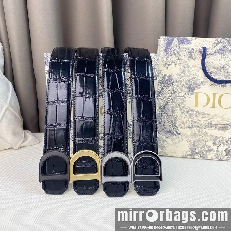 Dior belt 35mmX95-125cm 7D19