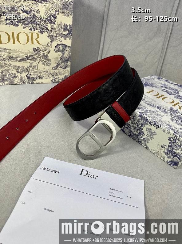 Dior Belt 35mm 95-125cm 8L10