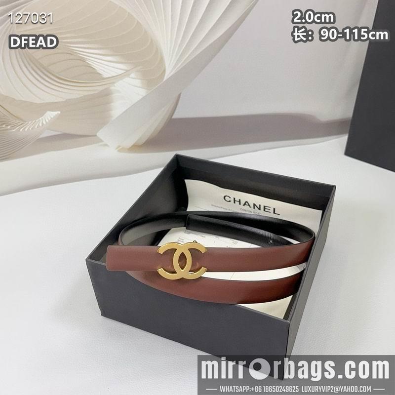 Chanel belt 20mmX90-115cm 8L11