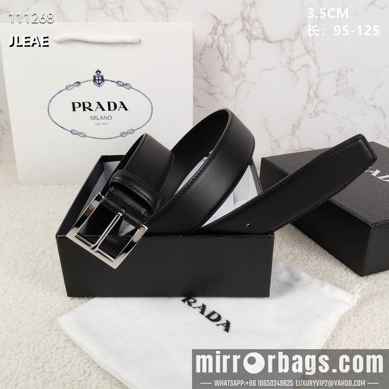 Prada belt 35mmX95-125CM 8L06