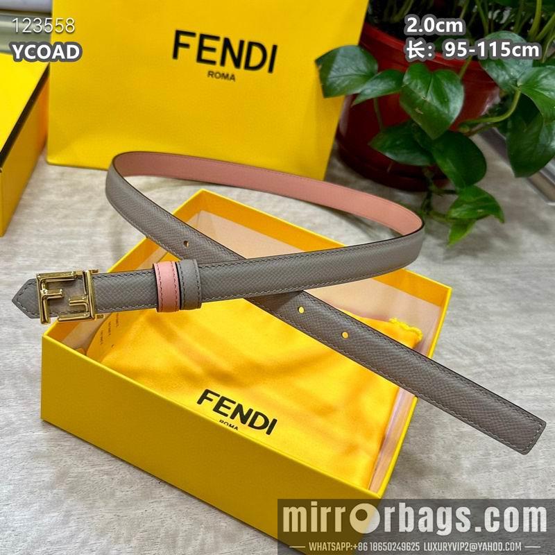 Fendi belt 20mmX95-115cm 8L16