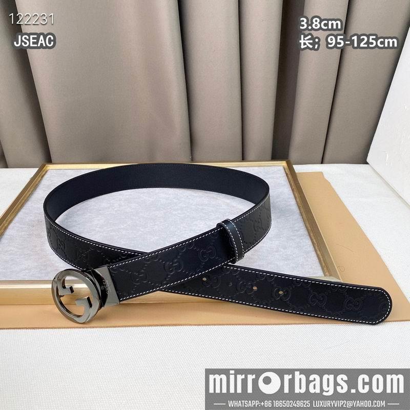 Gucci belt 38mmX95-125cm 8L30