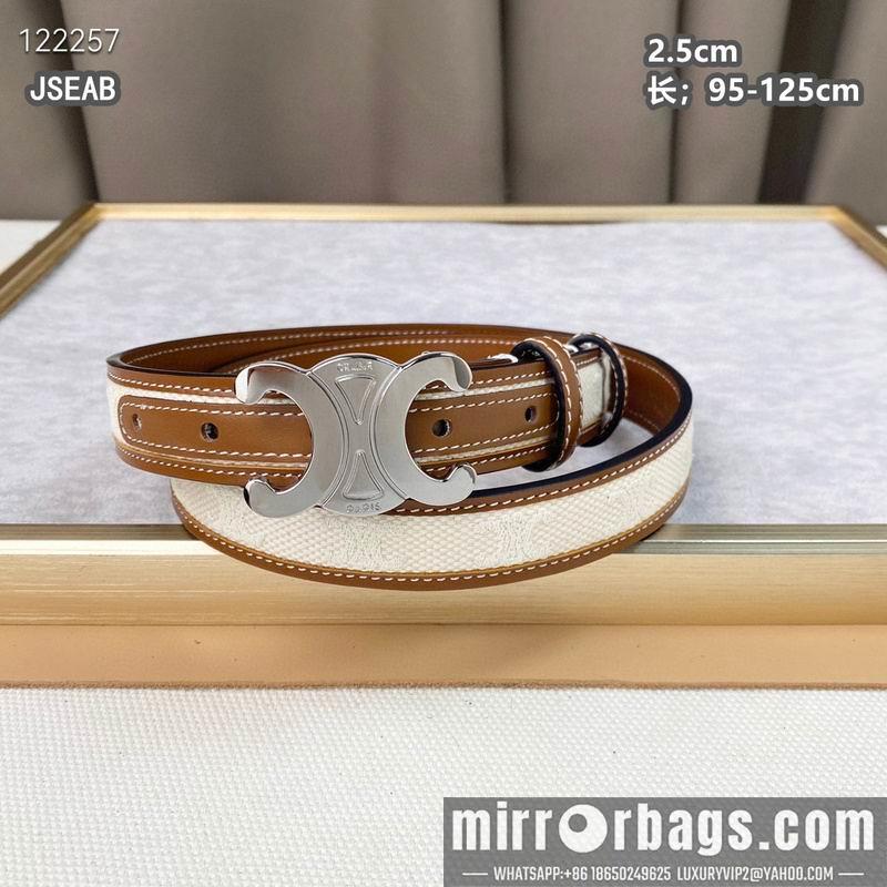 Celine belt 25mmX95-125cm 8L24