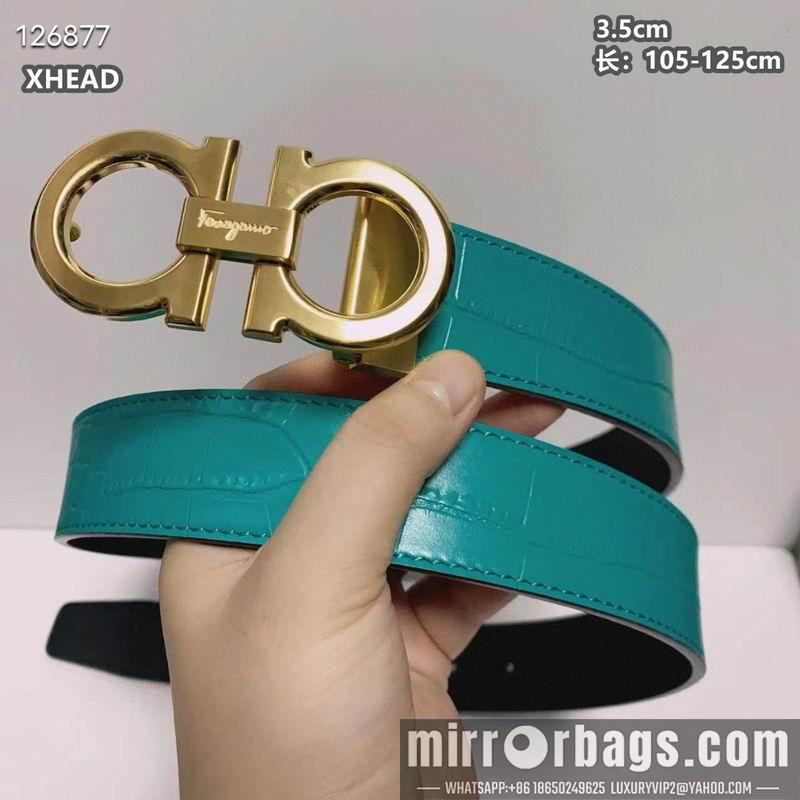 Ferragamo belt 35mmX105-125cm 8L111