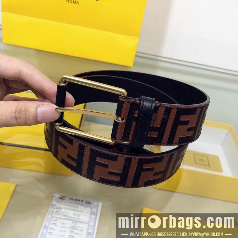 Fendi Belt 38mmX95-125cm 7D46
