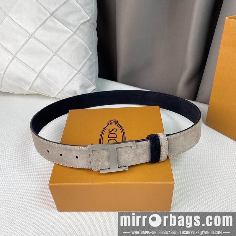 Tod's belt 34mmX95-125cm 7D02