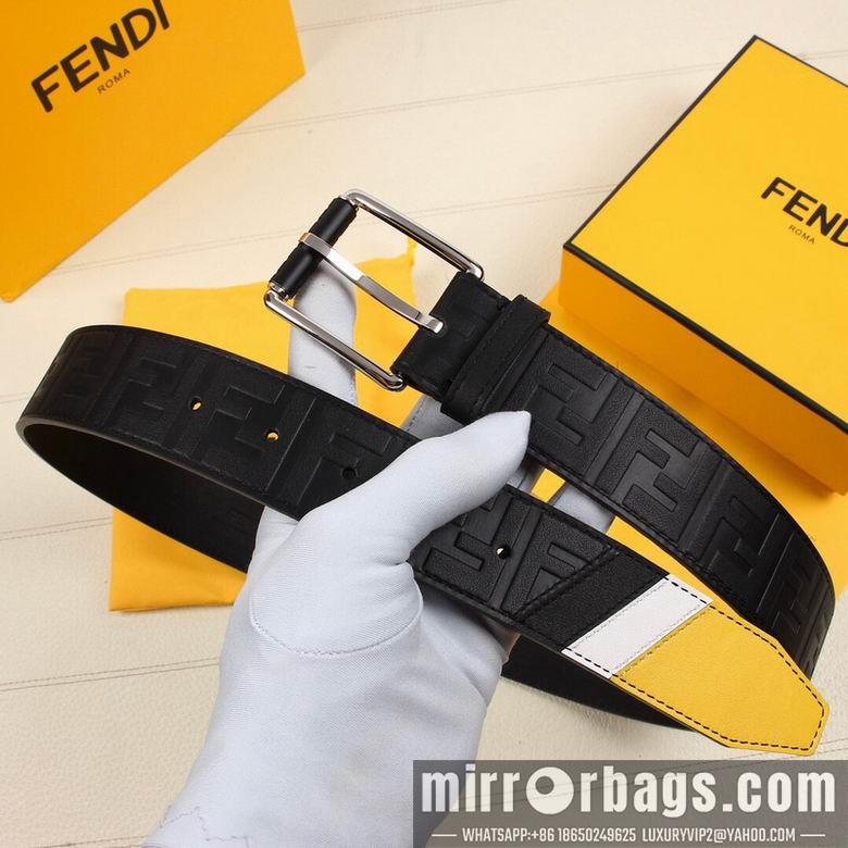 Fendi Belt 38mmX95-125cm 7D83