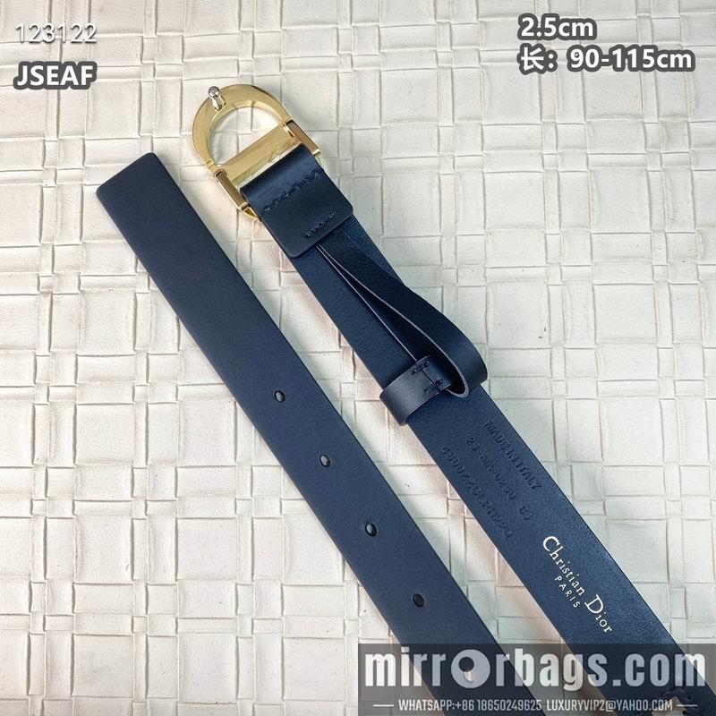 Dior belt 25mmX90-115cm 8L03