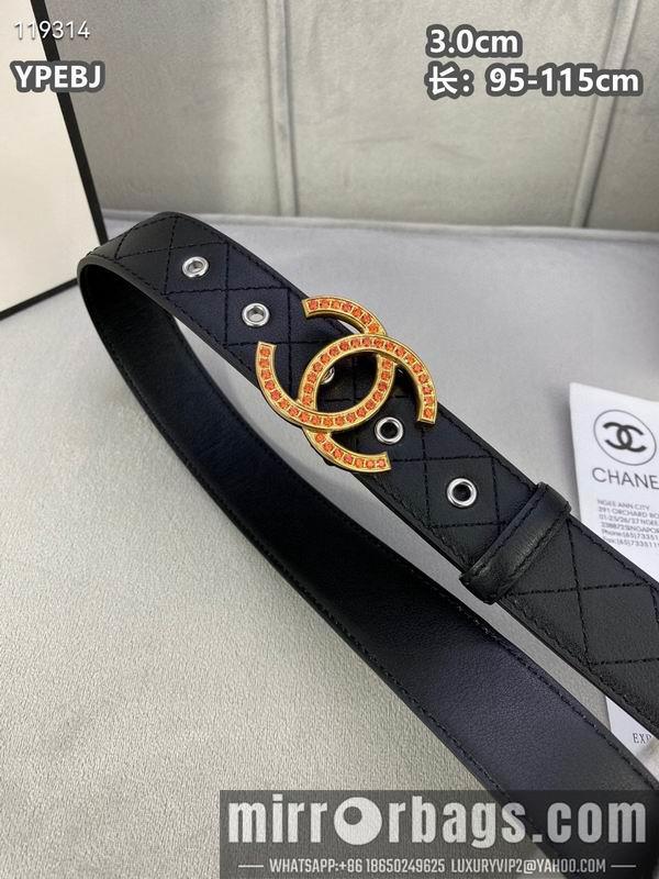 Chanel belt 30mmX95-115cm 8L040805