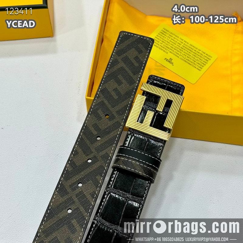 Fendi belt 40mmX100-125cm 8L60