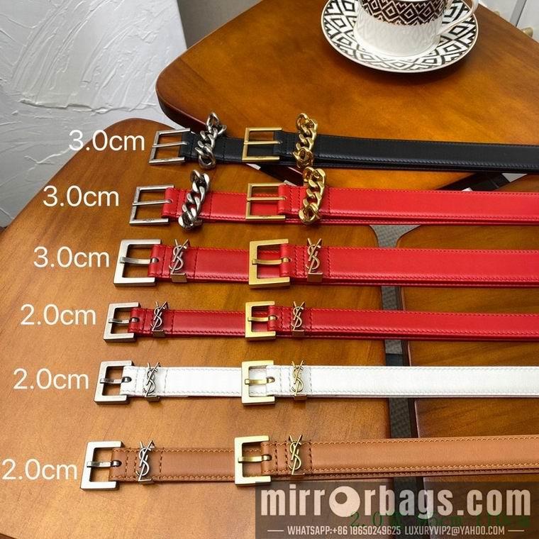 YSL Belt 20mmX95-110cm 7D01