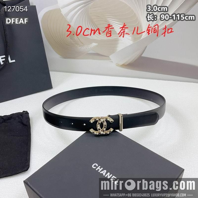 Chanel belt 30mmX90-115cm 8L32