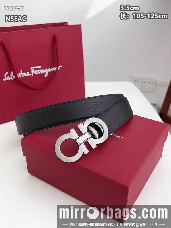 Ferragamo belt 35mmX105-125cm 8L92