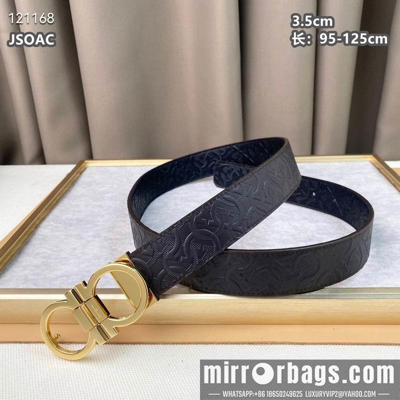 Ferragamo belt 35mmX95-125cm 8L13