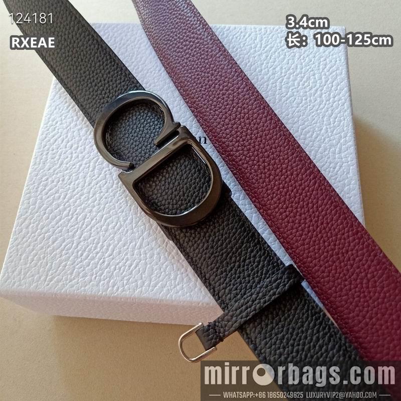 Dior belt 34mmX100-125cm 8L04