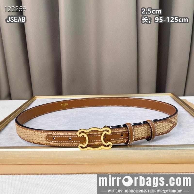 Celine belt 25mmX95-125cm 8L24