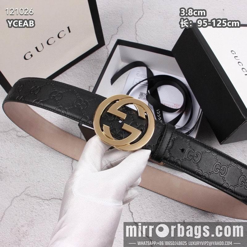 Gucci belt 38mmX95-125cm 8L14