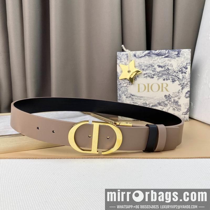 Dior belt 35mmX95-135cm 7D27