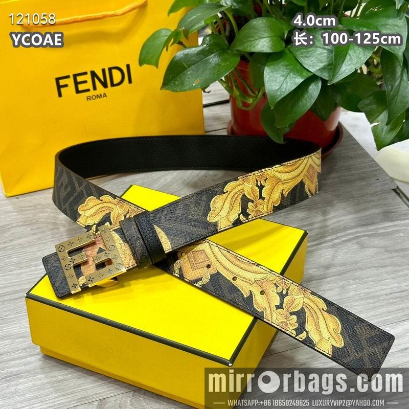 Fendi belt 40mmX100-125cm 8L114