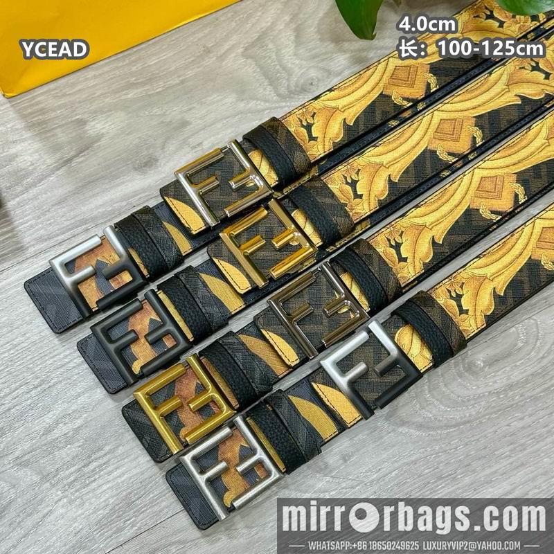 Fendi belt 40mmX100-125cm 8L147