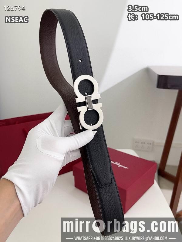 Ferragamo belt 35mmX105-125cm 8L92