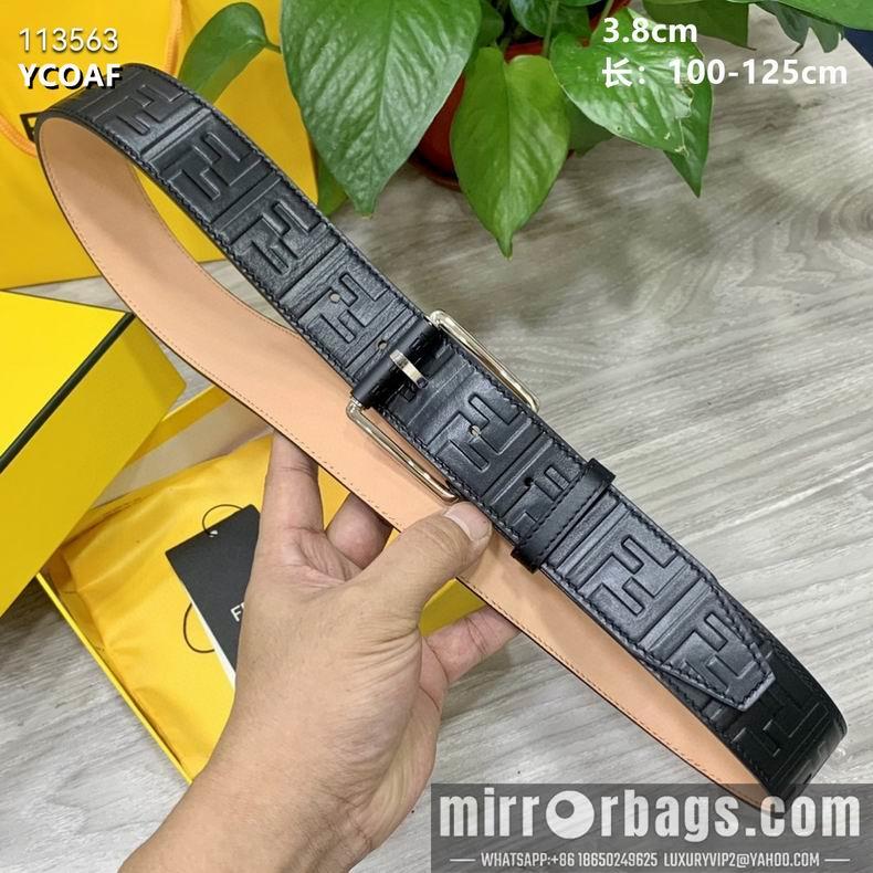 Fendi Belt 38mmX100-125CM 8L23