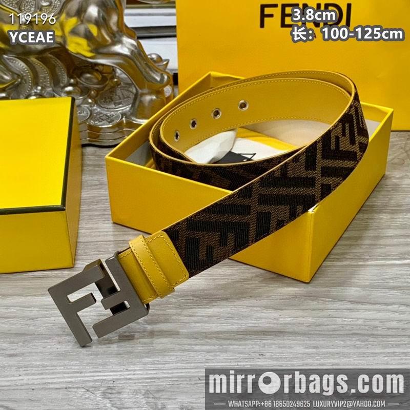 Fendi belt 38mmX100-125cm 8L08