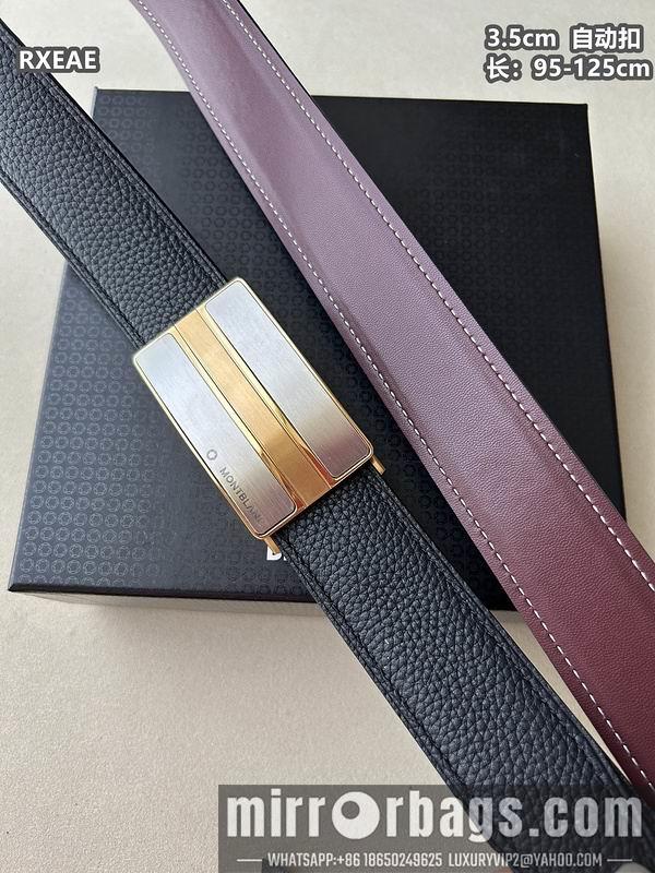 Montlanc belt 35mmX100-125cm 8L78