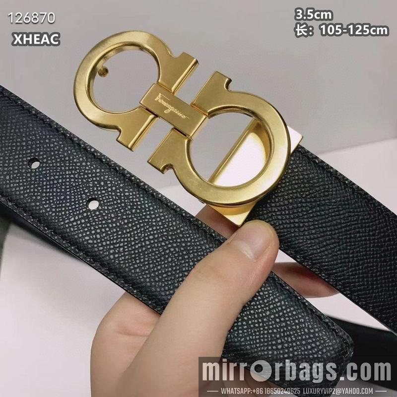 Ferragamo belt 35mmX105-125cm 8L104