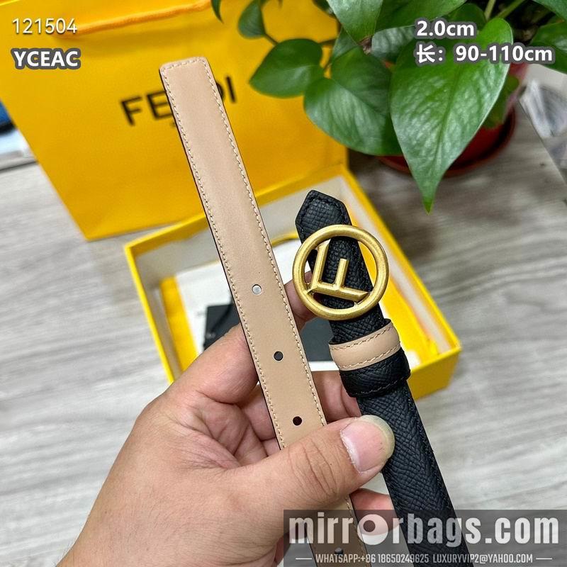 Fendi belt 20mmX90-110cm 8L17