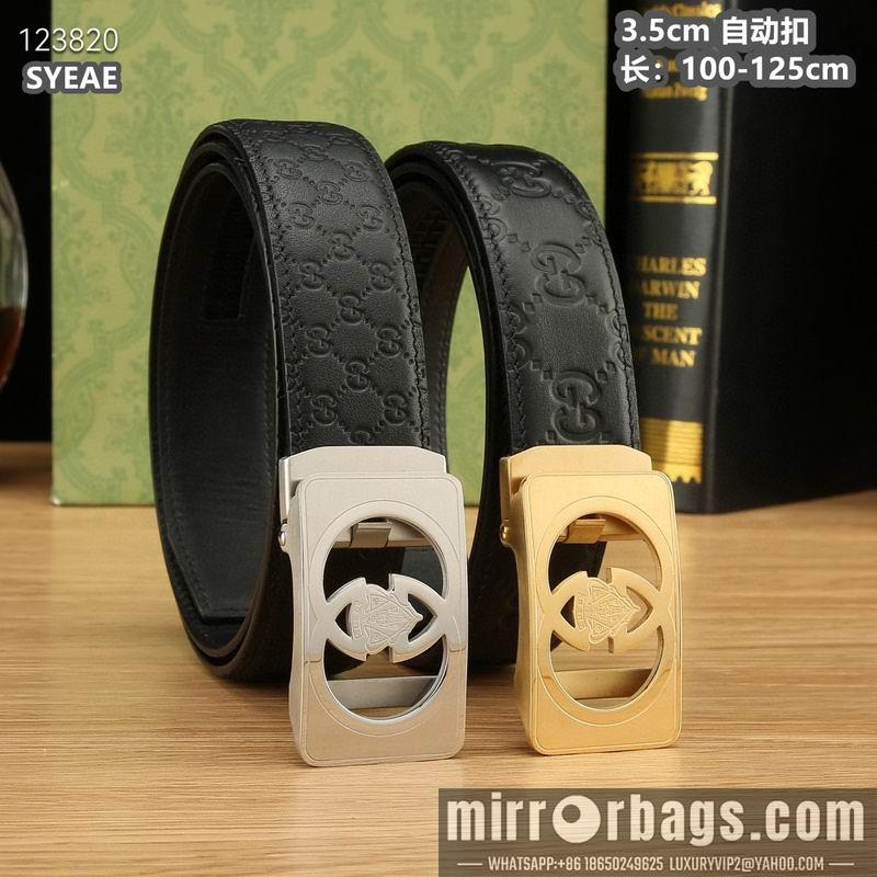 Gucci belt 35mmX100-125cm 8L48