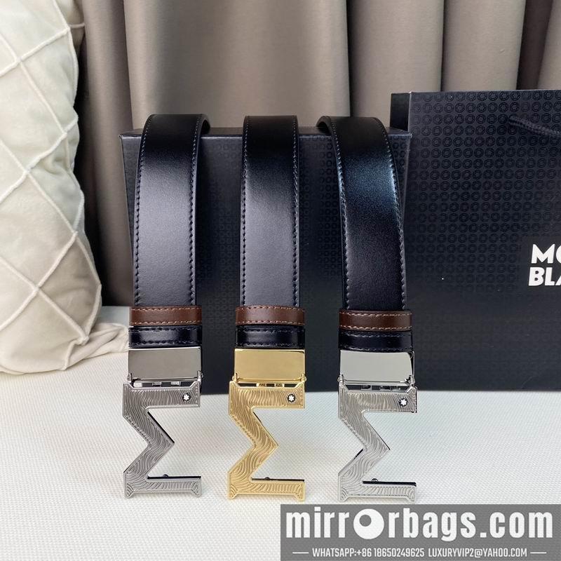 Montblanc belt 35mmX95-125cm 7D06