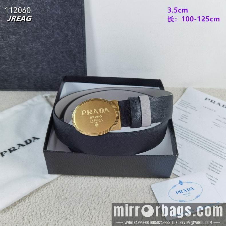 Prada belt 35mmX100-125cm 8L08