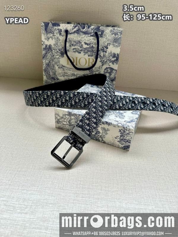 Dior belt 35mmX95-125cm 8L31